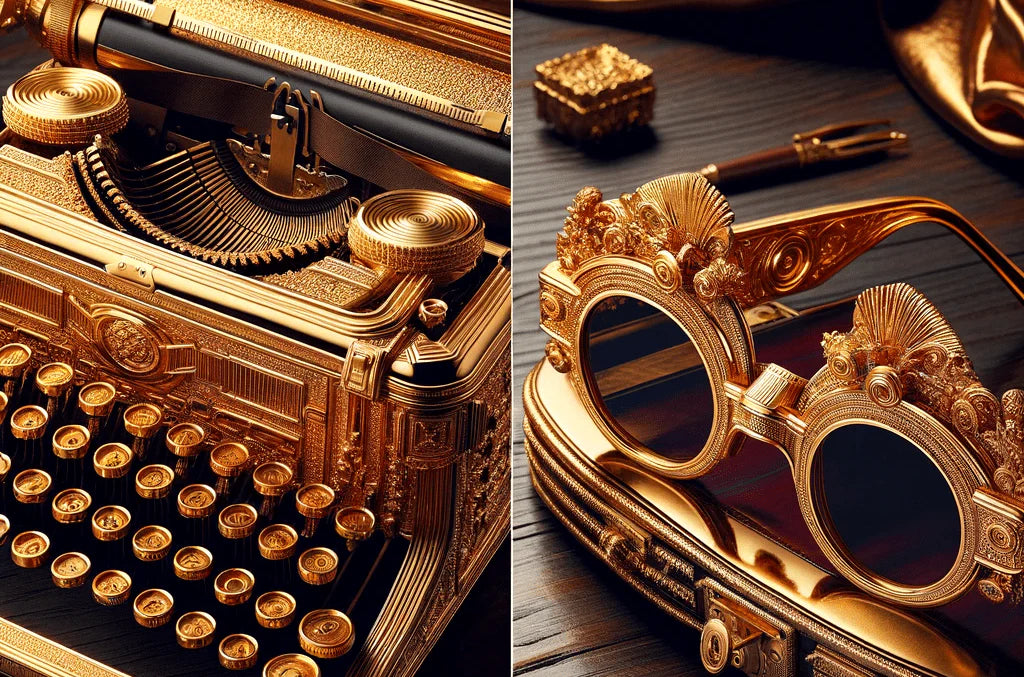 Tutti gli oggetti insoliti in oro