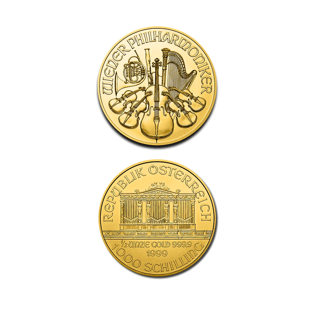 Pièce Philharmonique 1/2 Once Or - Édition Spéciale Monnaie Autrichienne