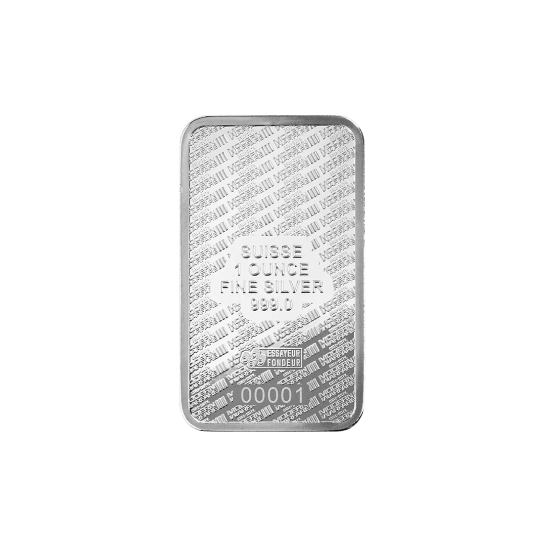 Lingot Argent 1 Once - Call Of Duty (avec cadre) - GoldUnion