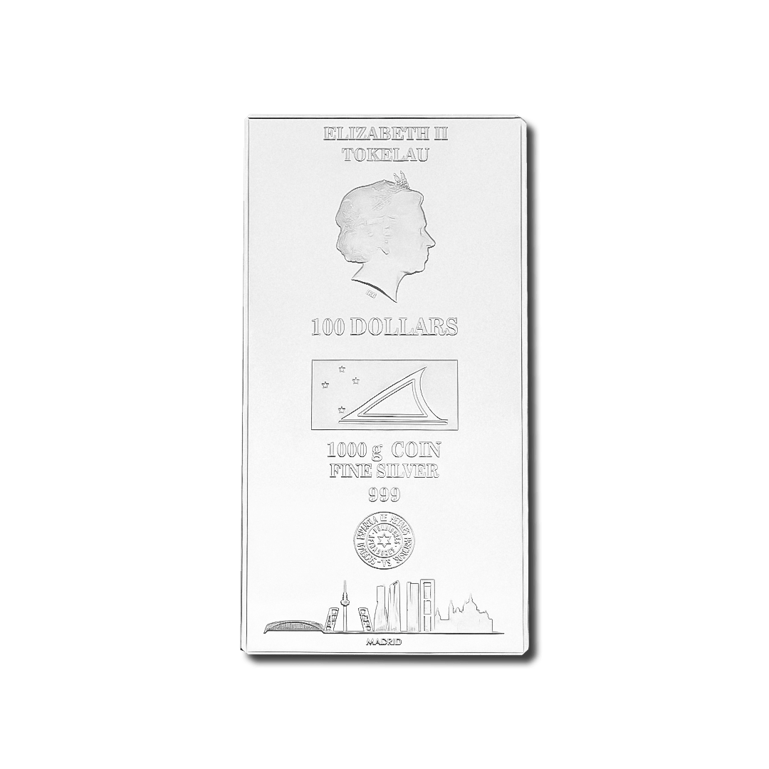 Lingot d'argent 1000g Sans TVA – SEMPSA - GoldUnion