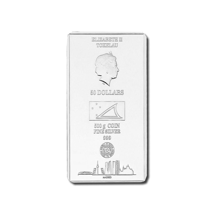 Lingot d'argent 500g Sans TVA – SEMPSA - GoldUnion