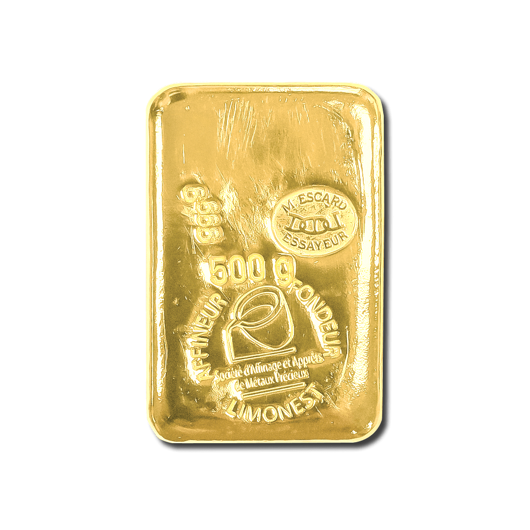 Lingotto d'oro da 500 g – Edizione speciale SAAMP da collezione