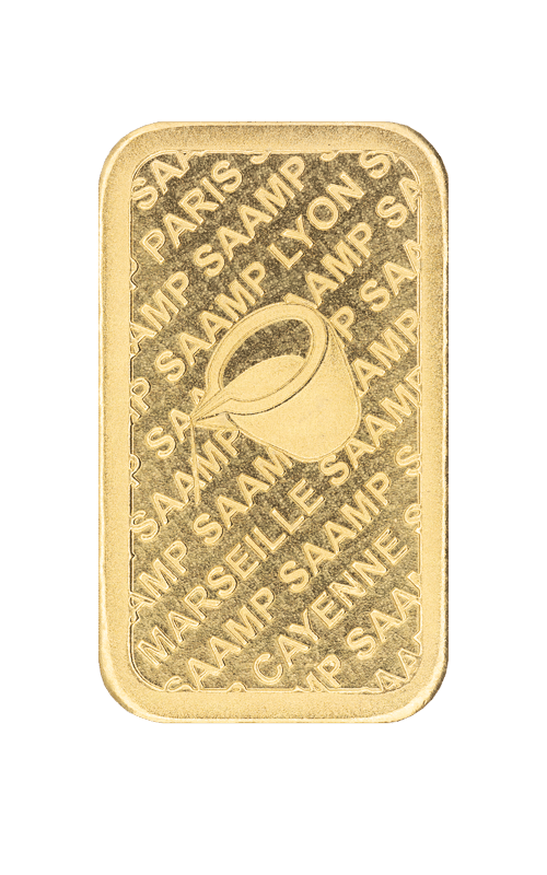 Lingotin d'or 100g - SAAMP - GoldUnion