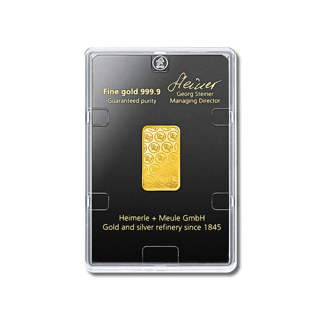 Lingotto d'oro da 10 g - LBMA
