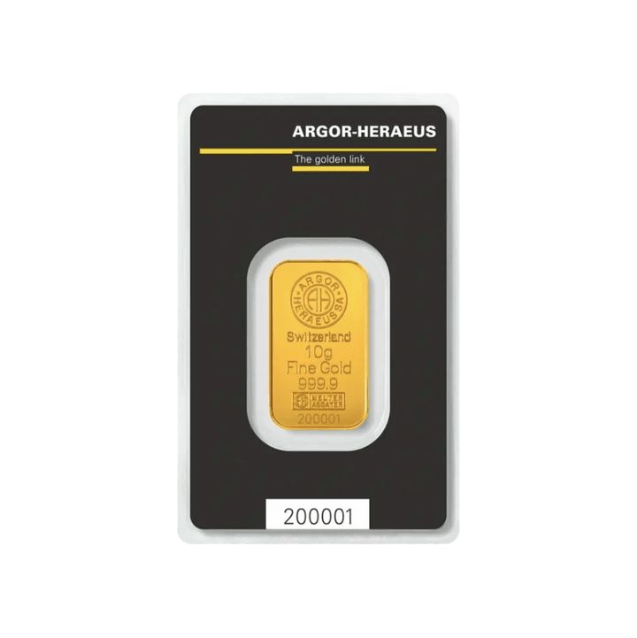 Lingotto d'oro da 10 g - LBMA