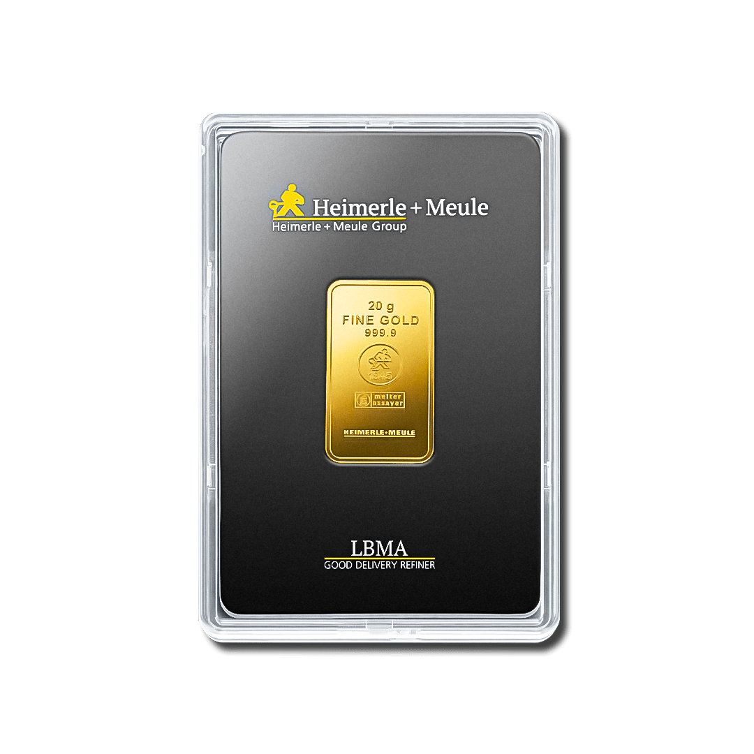 Lingotto d'oro da 20 g - LBMA