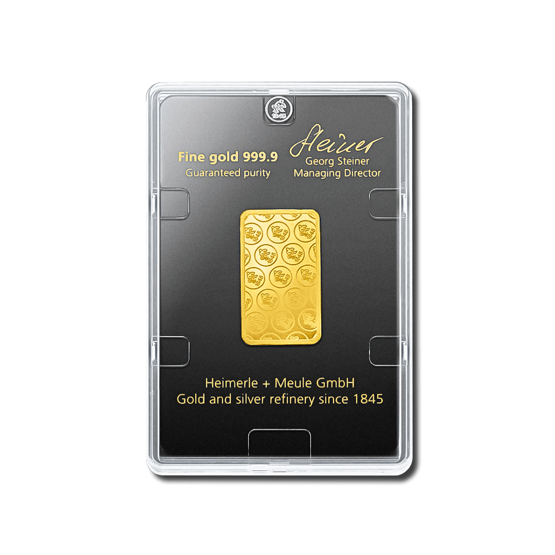 Lingotto d'oro da 20 g - LBMA