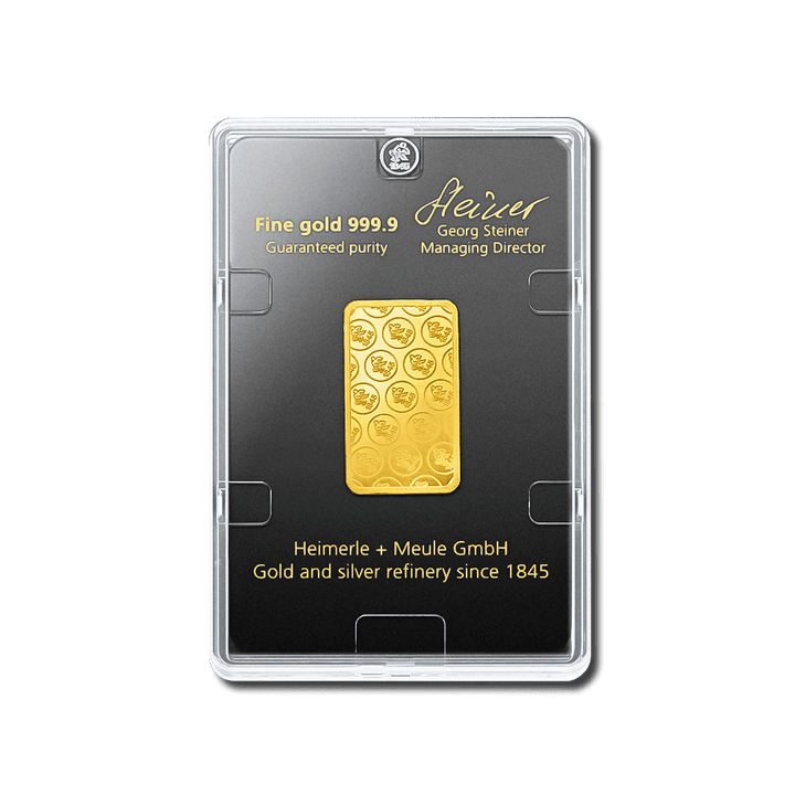 Lingotto d'oro da 20 g - LBMA