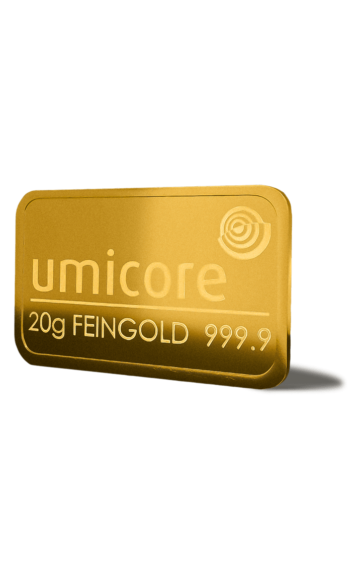 Lingotto d'oro da 20 g - LBMA