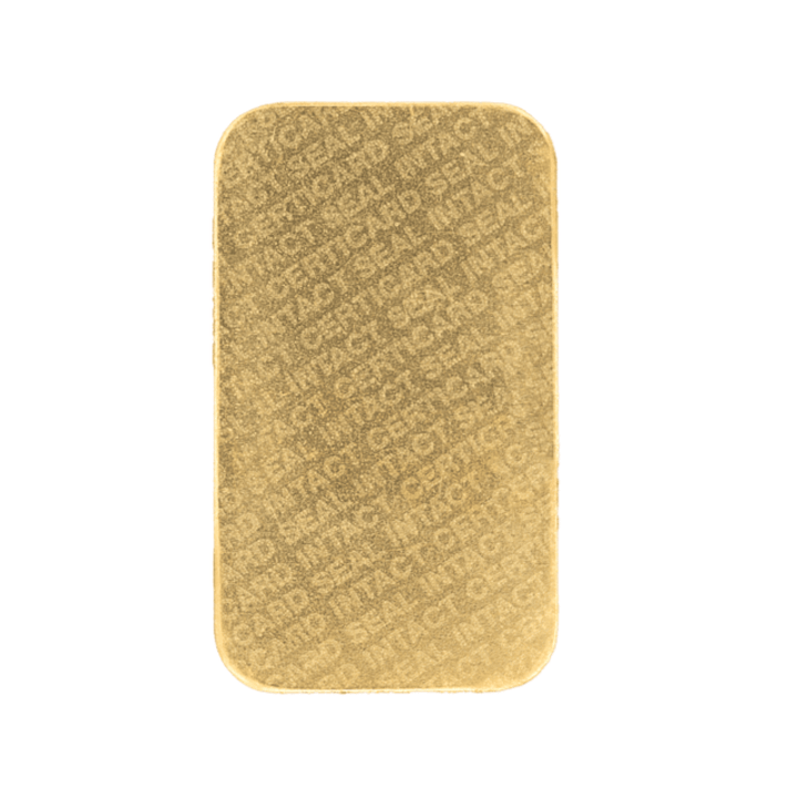 Lingotin d'or 50g - 100% Français - SAAMP - GoldUnion