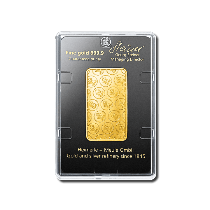 Lingotto d'oro da 50 g – LBMA