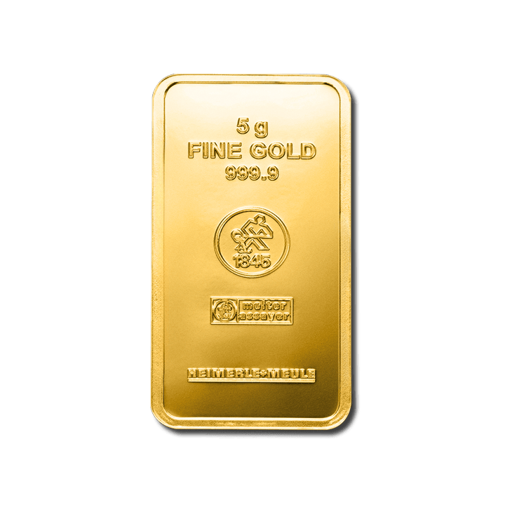Lingotto d'oro da 100 g – LBMA