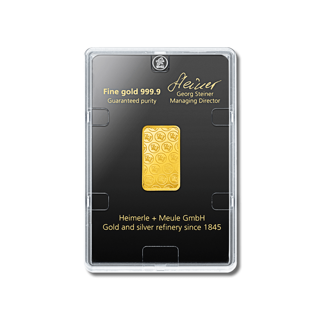 Lingotto d'oro da 100 g – LBMA
