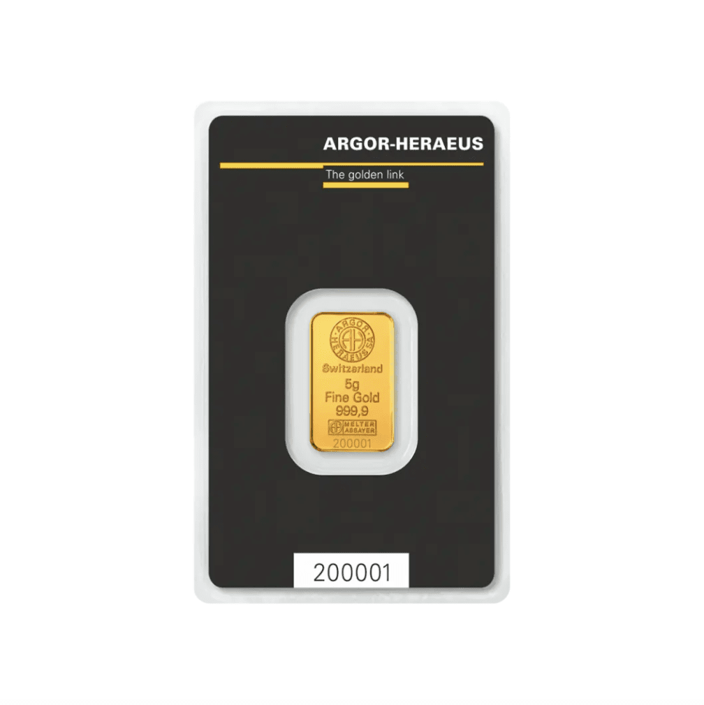 Lingotto d'oro da 100 g – LBMA