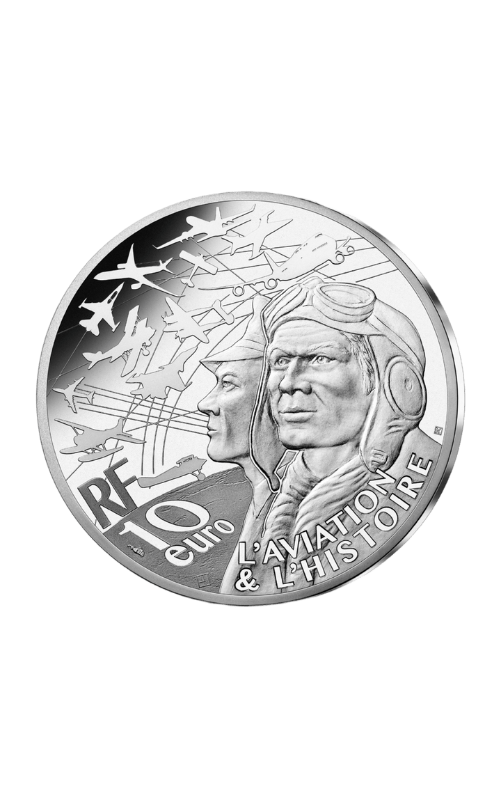 Pièce 10€ Argent - Collection Le Curtiss P40 - GoldUnion