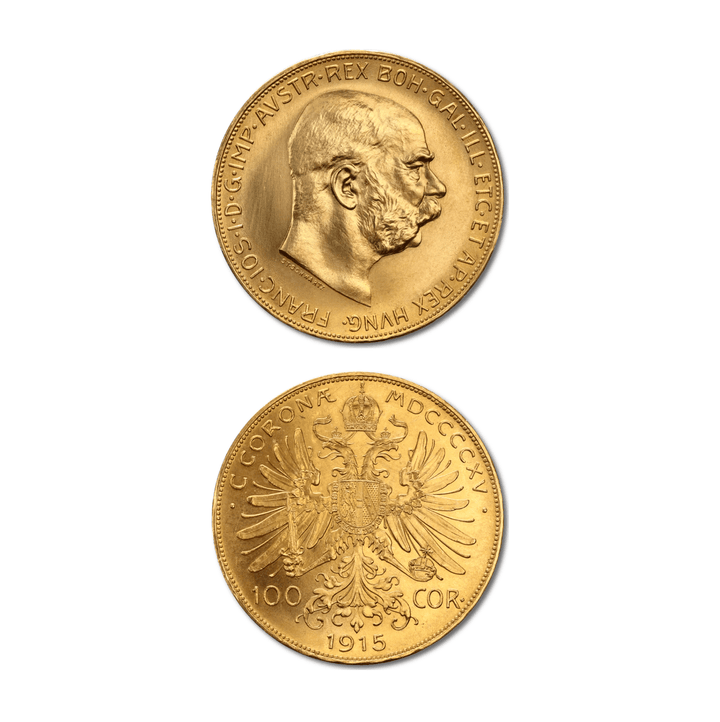 Pièce 100 Couronnes François - Joseph Ier - GoldUnion