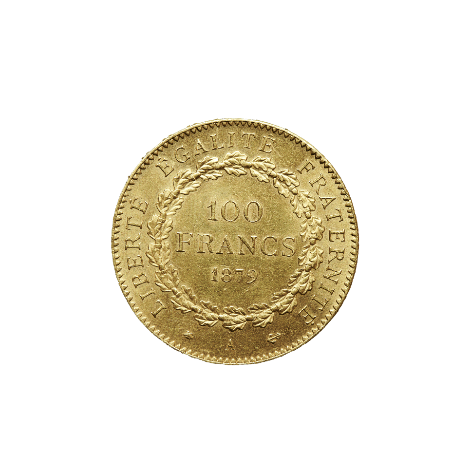 Moneta da 100 franchi «Génie»
