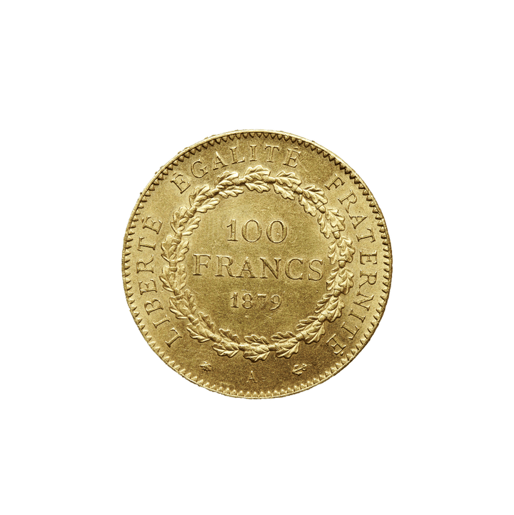 Moneta da 100 franchi «Génie»