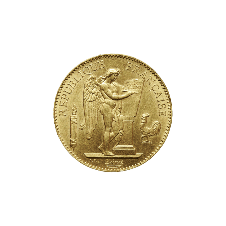 Moneta da 100 franchi «Génie»