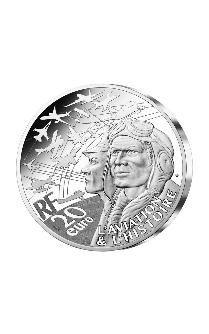 Pièce 20€ Argent - Collection Le Curtiss P40 - GoldUnion