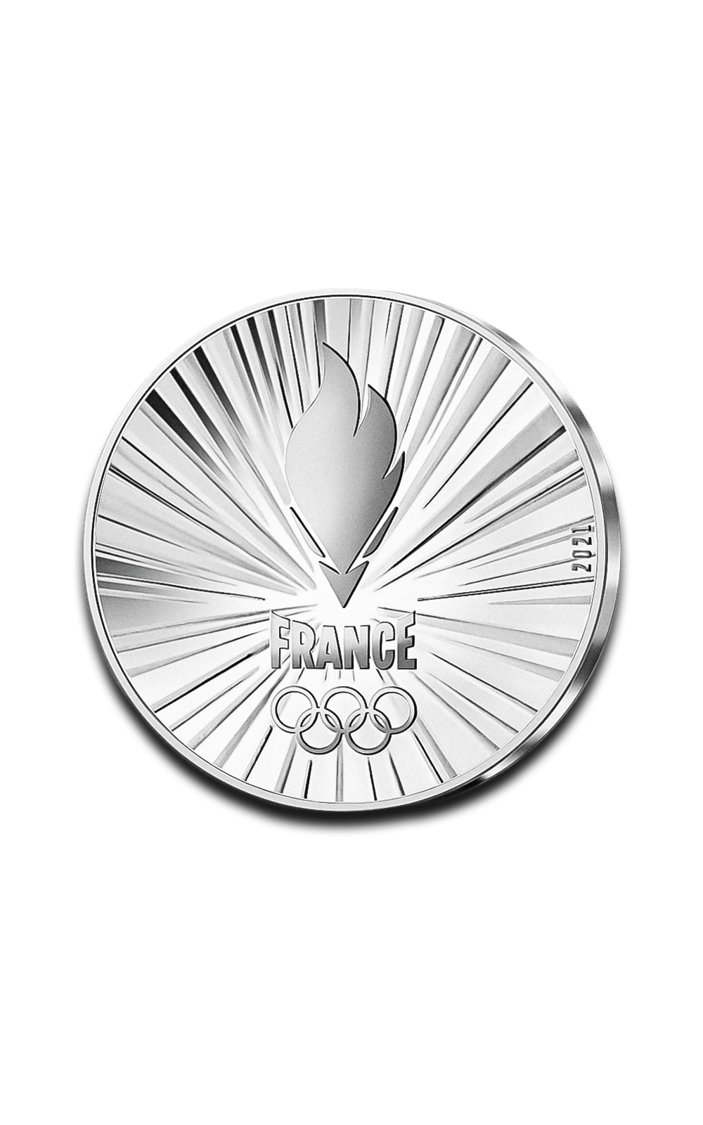 Pièce 21 JO24 TEAM F 10€ AG BE - Collection Paris 2024 - Argent - GoldUnion