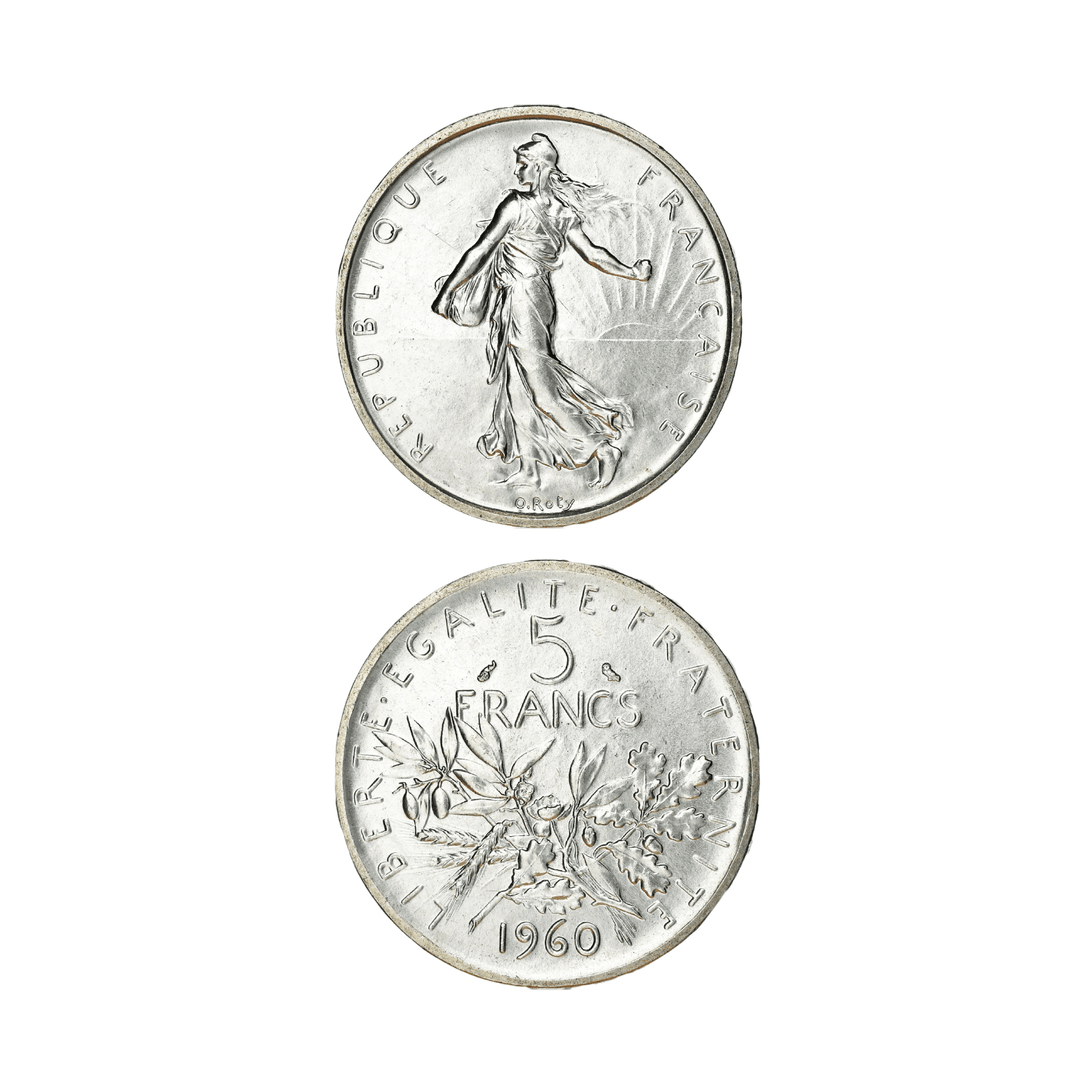 Moneta da 5 franchi «La seminatrice» – Edizione limitata della collezione Oscar Roty