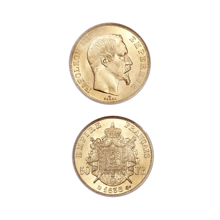 Moneta da 50 franchi Napoleone