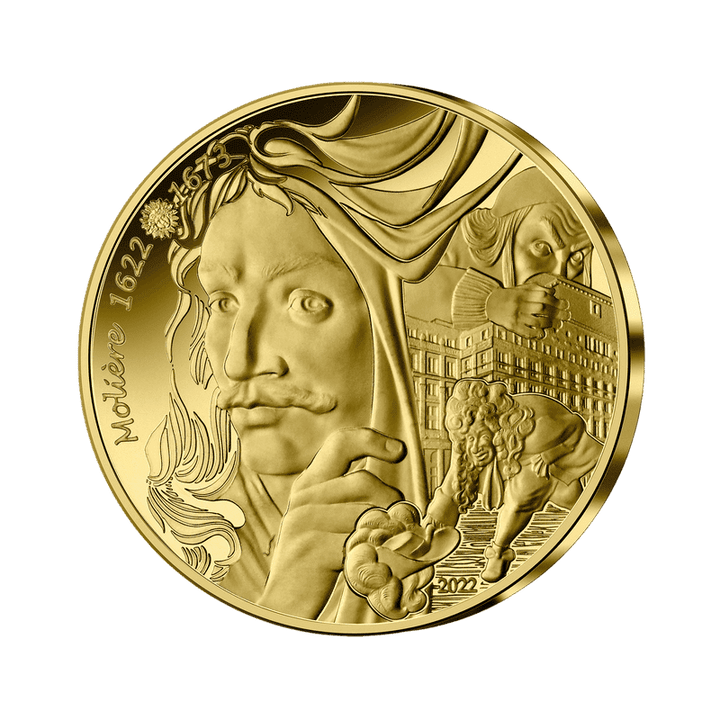 Pièce 50€ OR 1/4 Oz BE - Collection L'art de la Plume - GoldUnion