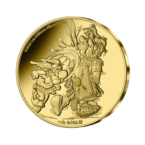 Pièce 50€ Or 1/4oz BE - Collection Asterix - GoldUnion