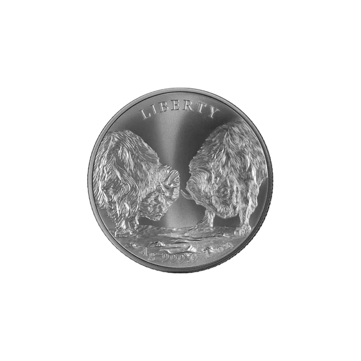 Moneta American Buffalo da 1 oncia in argento