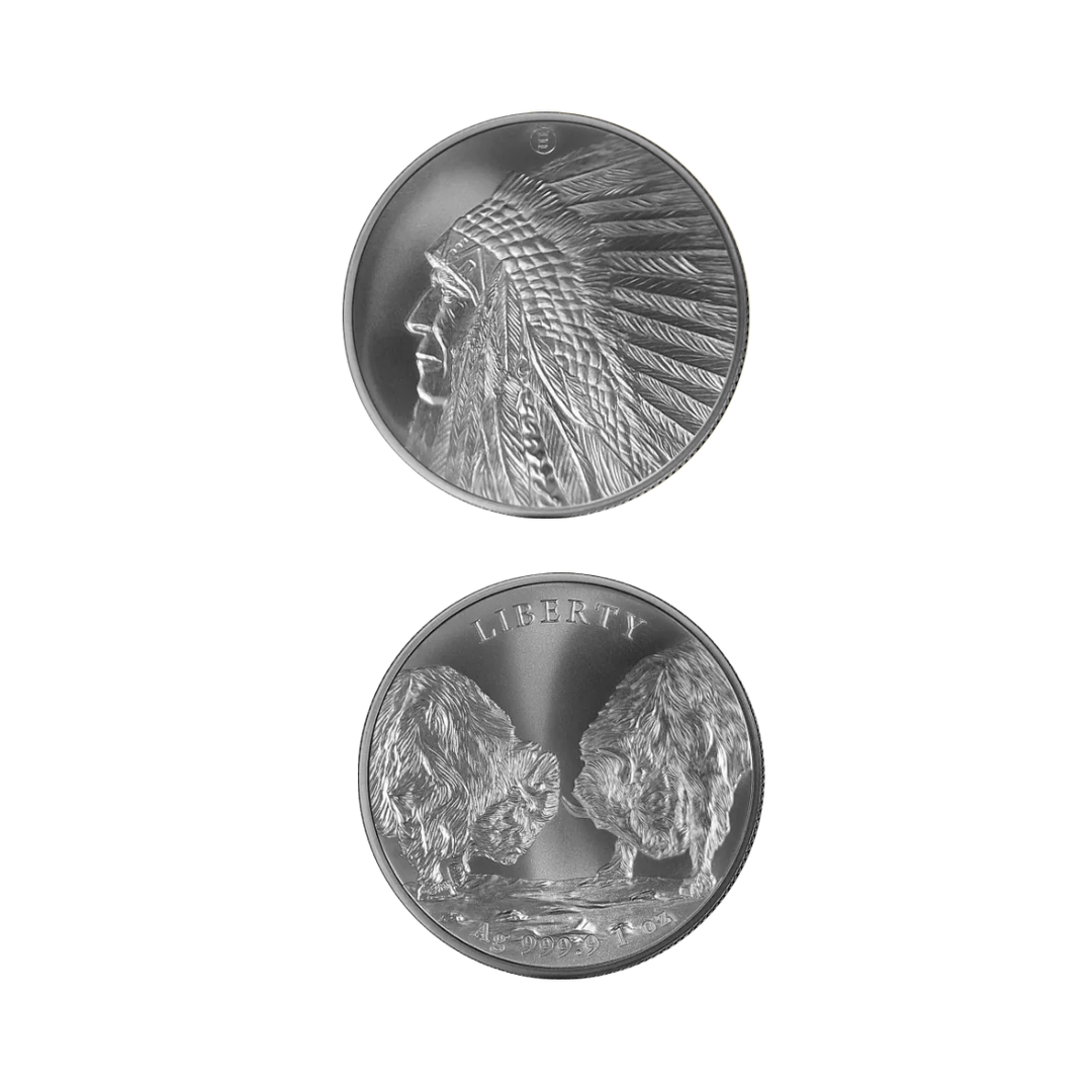 Moneta American Buffalo da 1 oncia in argento – Edizione numismatica