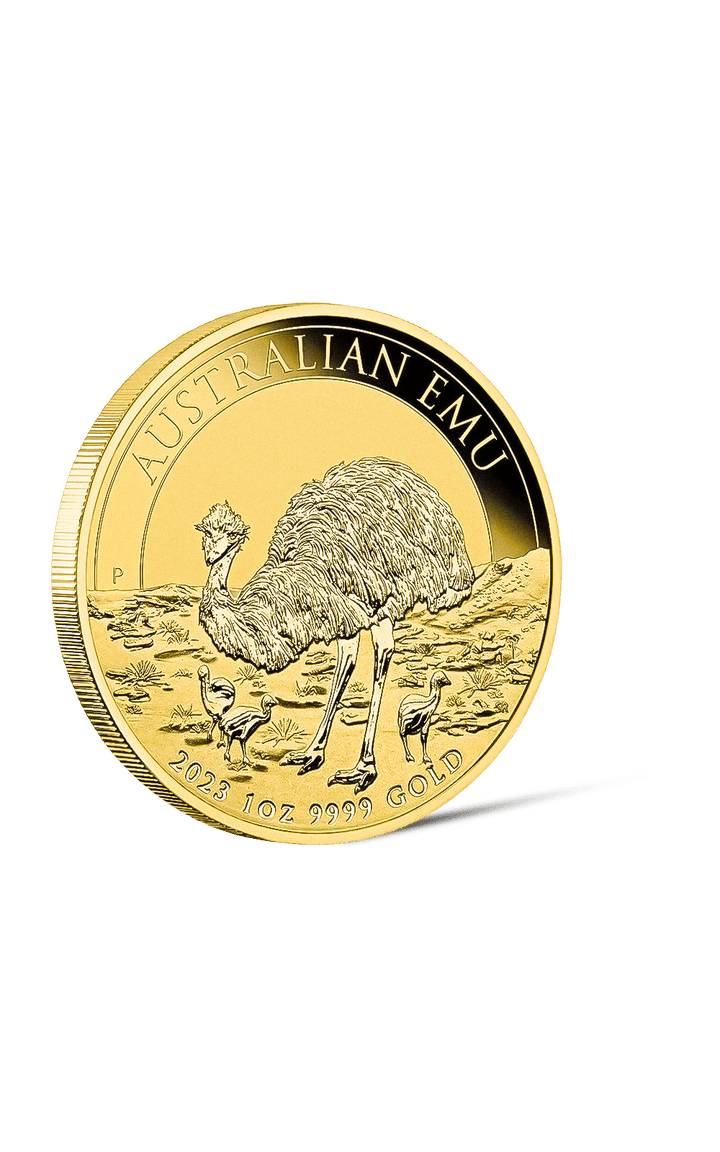 Moneta da 1 oncia d'oro “Emu australiano”