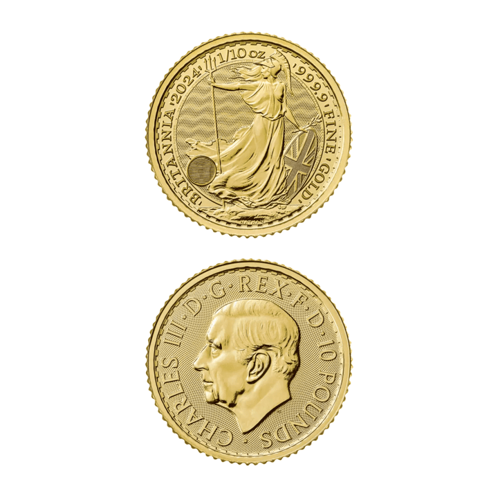 Pièce Britannia 1/10 Once Or - GoldUnion