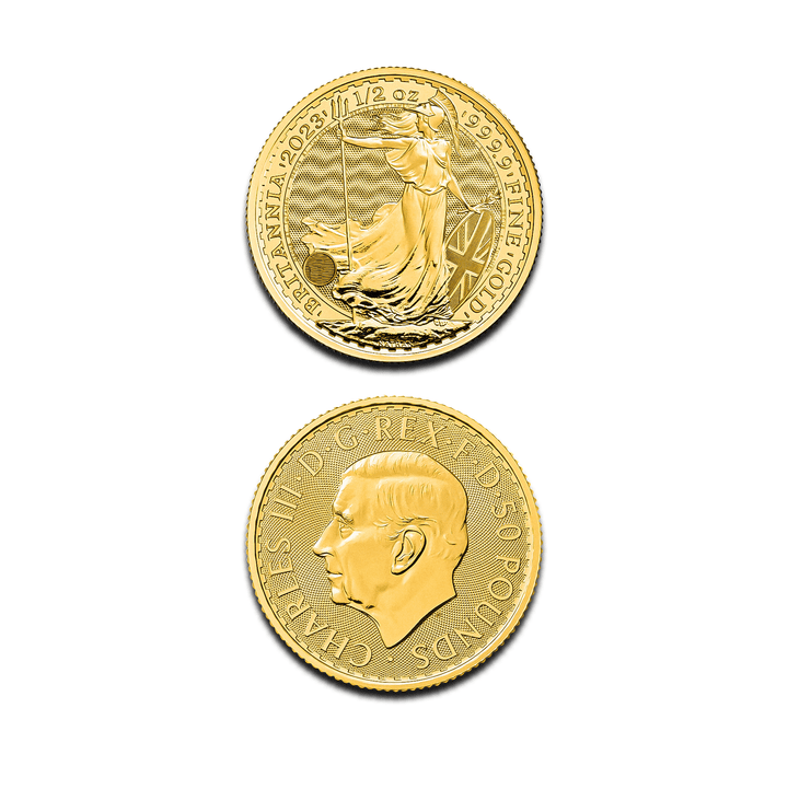 Pièce Britannia 1/2 Once Or - GoldUnion