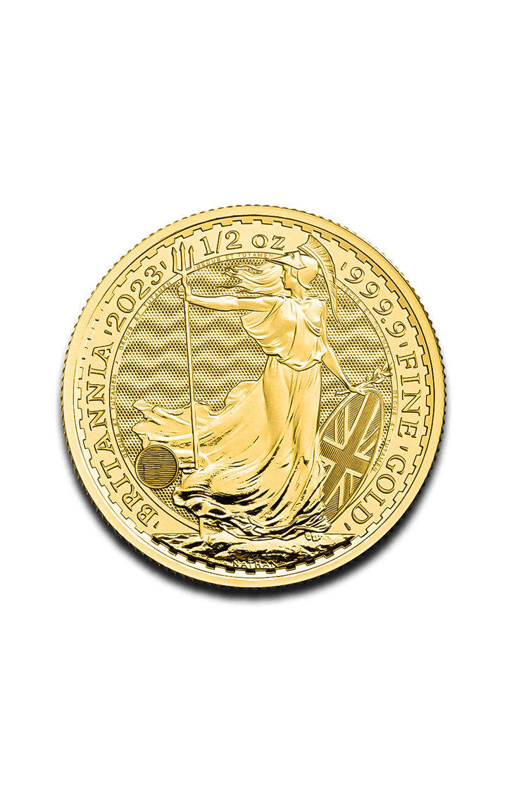 Pièce Britannia 1/2 Once Or - GoldUnion