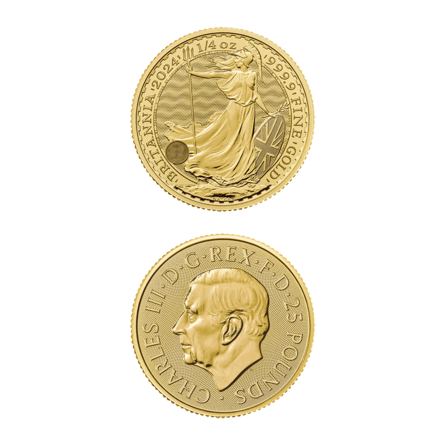 Pièce Britannia 1/4 Once Or - GoldUnion