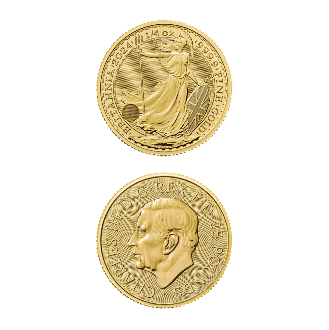 Moneta Britannia da 1/4 di oncia – Serie limitata Collezione Reale