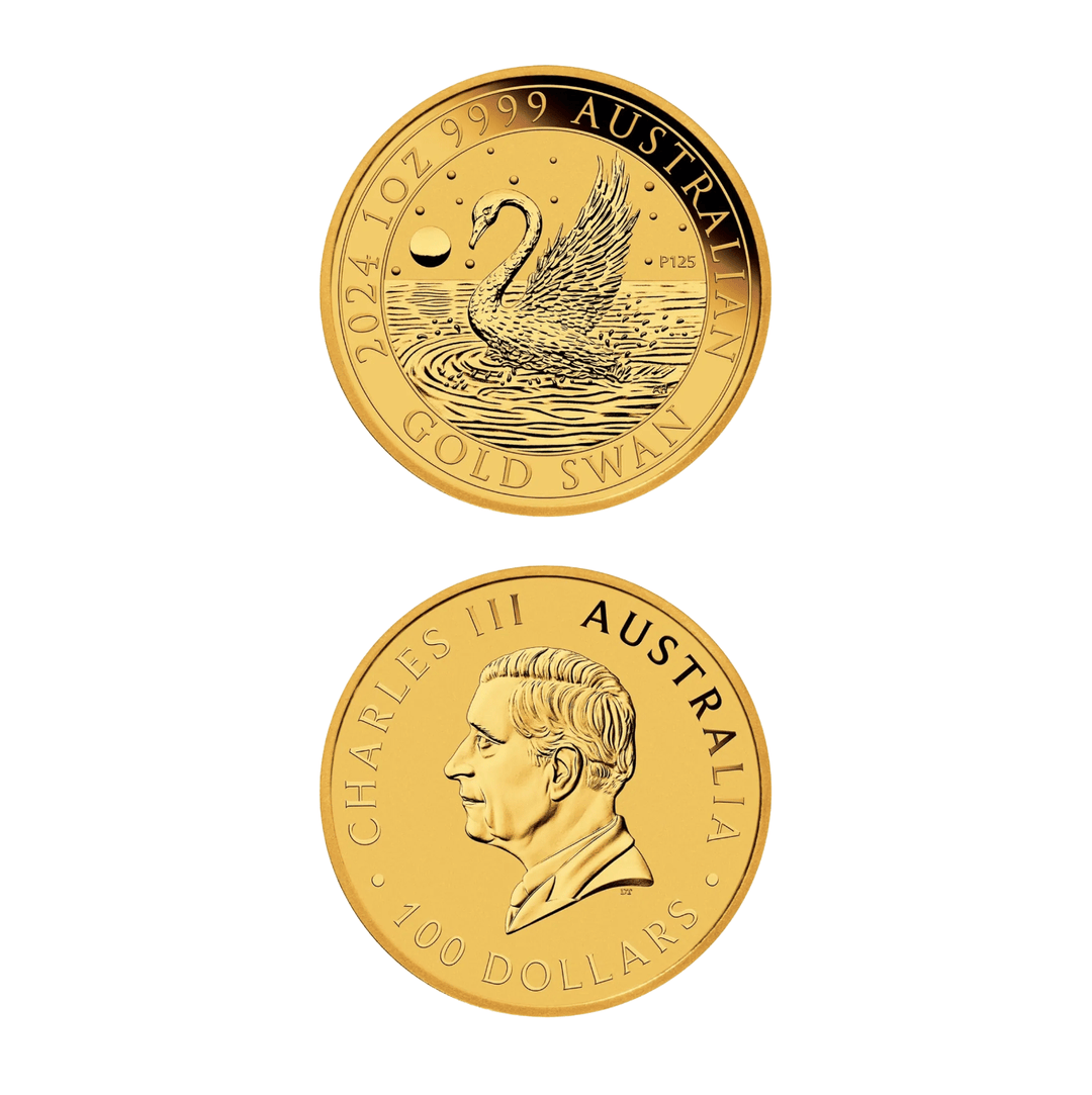Moneta “Cigno australiano” – Edizione speciale 2024 della Perth Mint