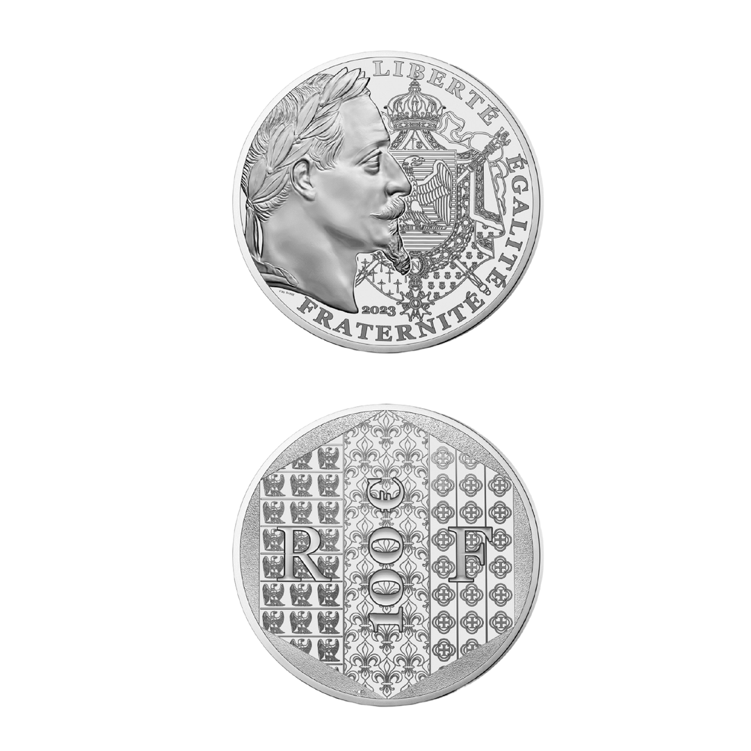 Moneta da 100 € in argento – Collezione Napoleone 2023 – Edizione numismatica