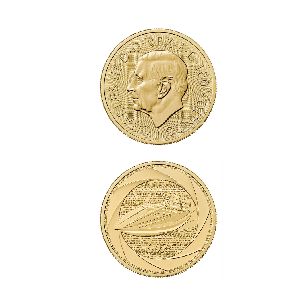 Pièce James Bond 1 once d'or