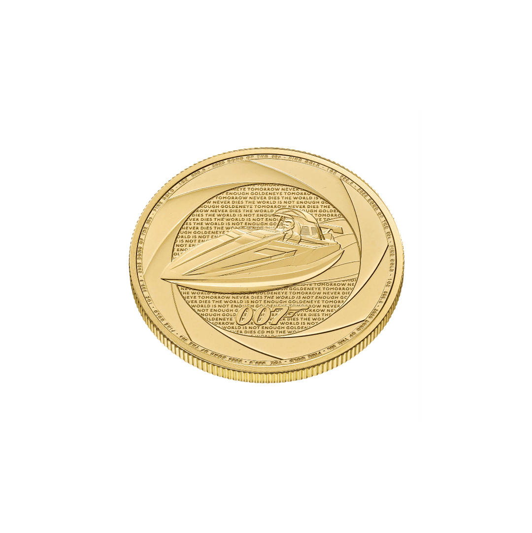 Pièce James Bond 1 once d'or