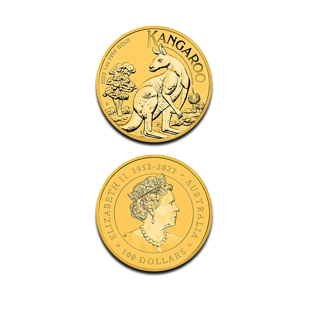 Pièce Kangaroo 1 Once Or - GoldUnion