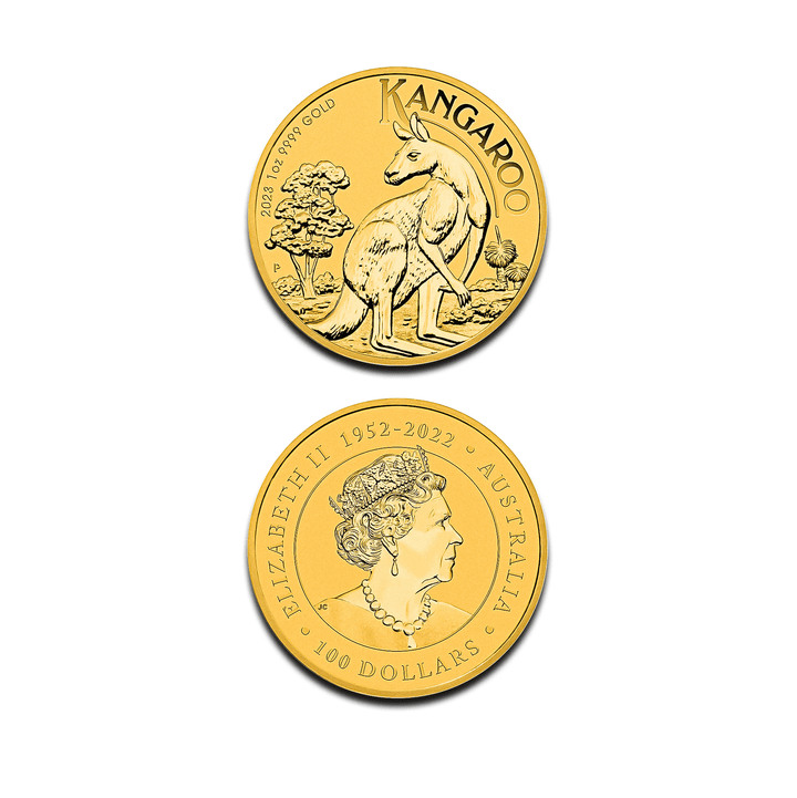 Pièce Kangaroo 1 Once Or - GoldUnion