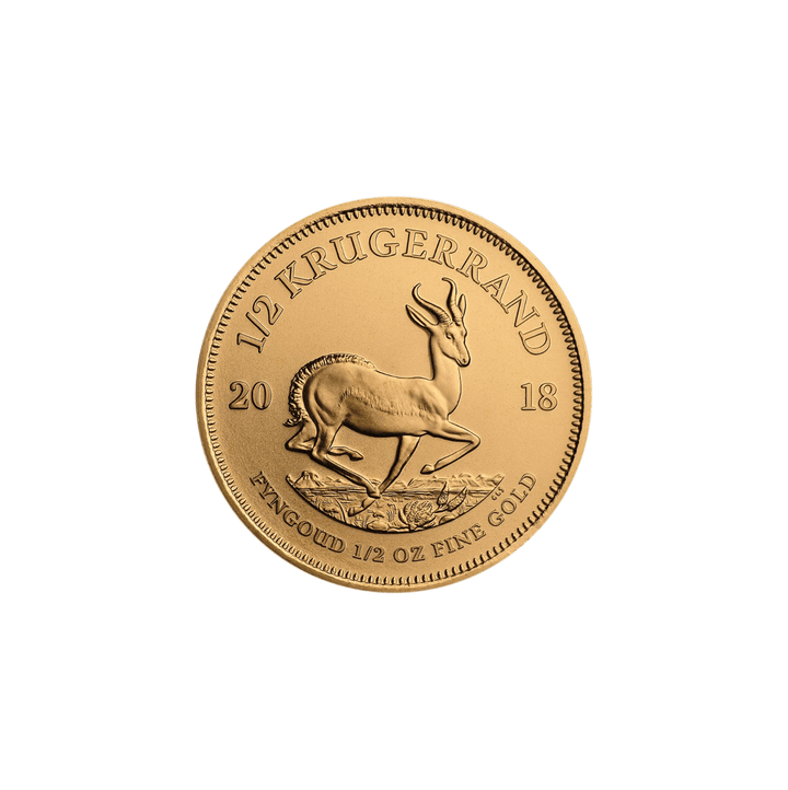Pièce Krugerrand 1/2 Once Or - GoldUnion