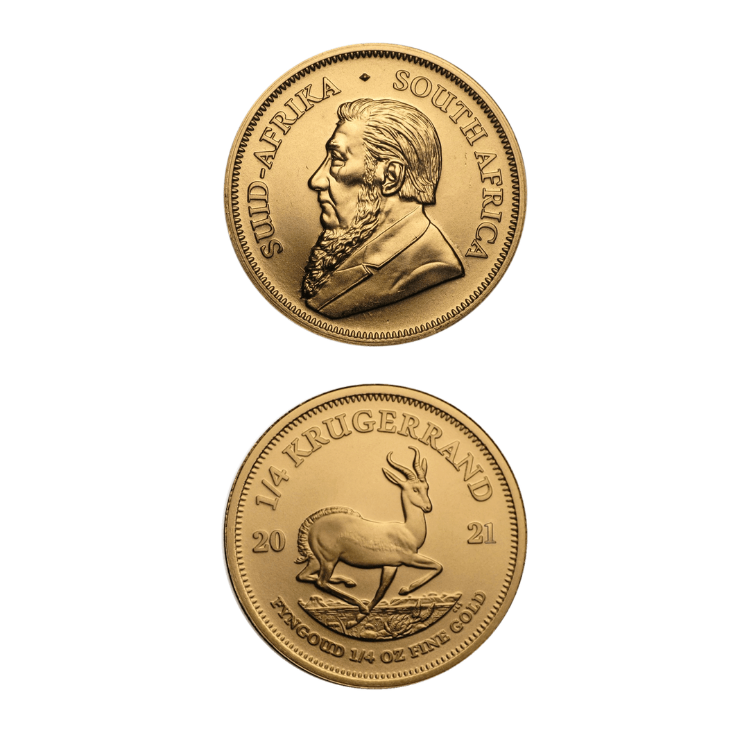 Moneta Krugerrand da 1/4 di oncia – Collezione storica sudafricana