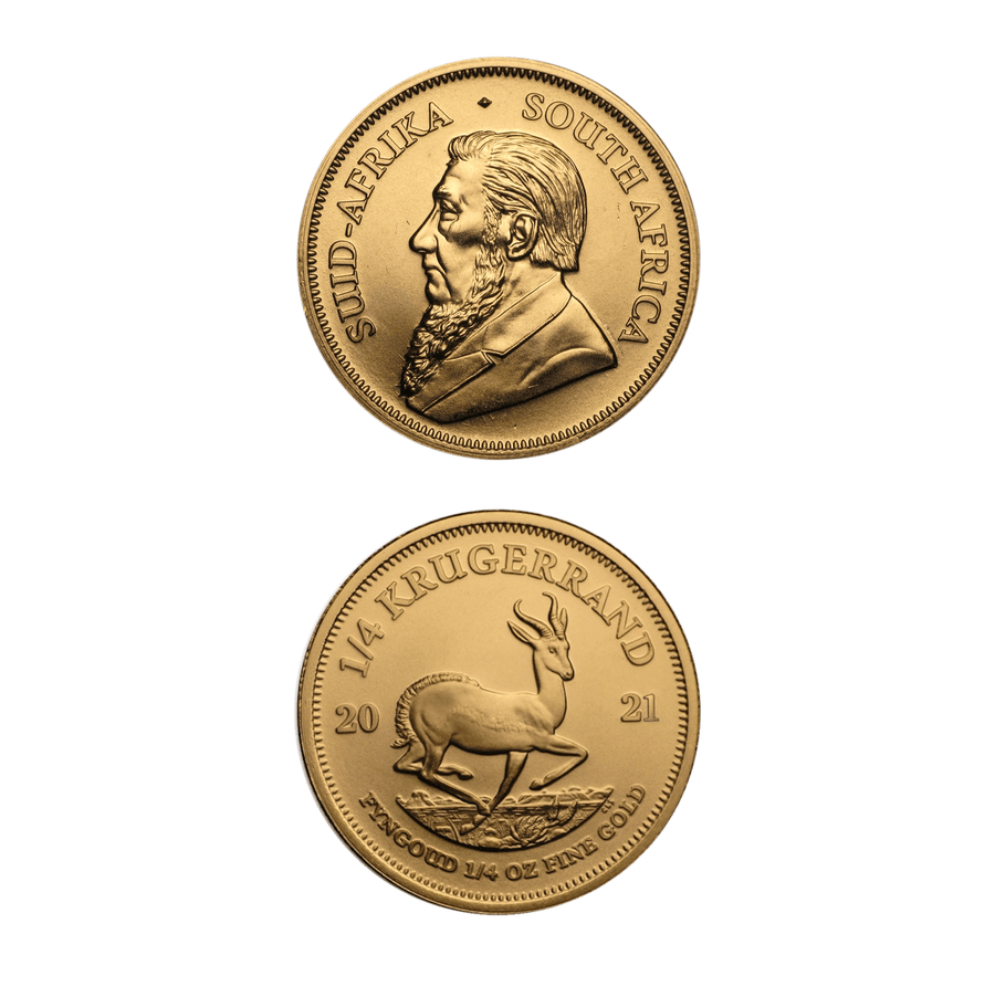 Pièce Krugerrand 1/4 Once Or - GoldUnion