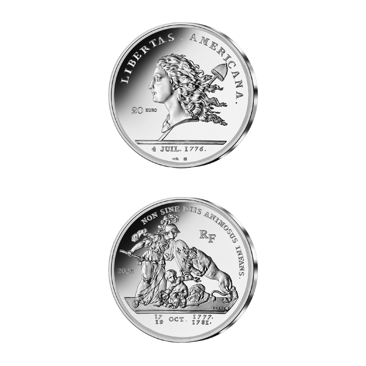 Pièce Libertas 20€ Argent - Collection Libertas Americana - GoldUnion