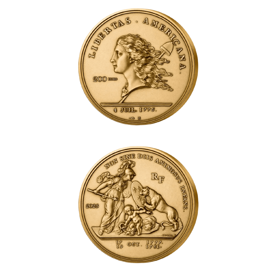 Pièce Libertas 200€ Or - Collection Libertas Americana - GoldUnion