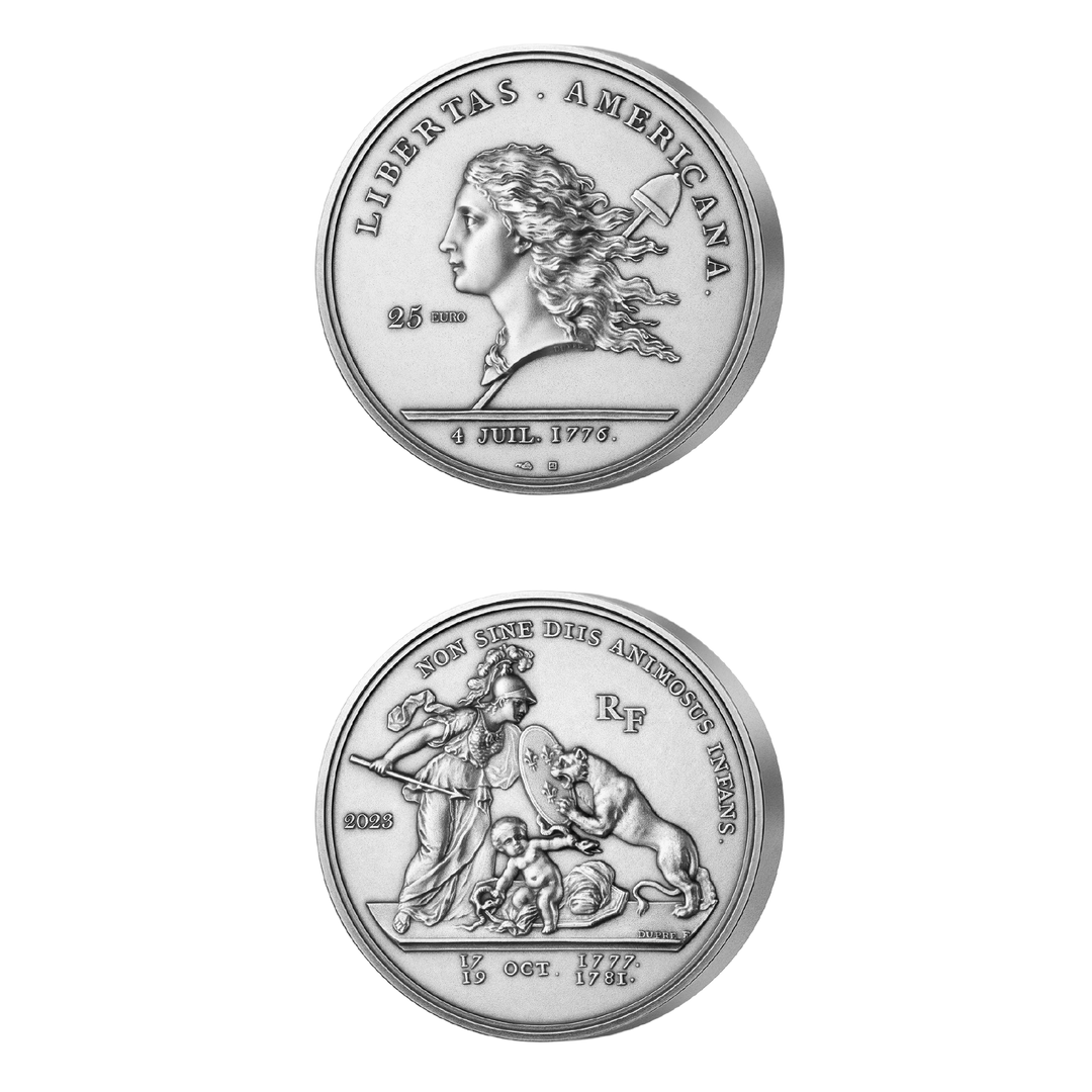 Pièce Libertas 25€ Argent - Collection Libertas Americana - GoldUnion