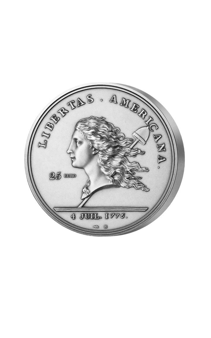 Pièce Libertas 25€ Argent - Collection Libertas Americana - GoldUnion